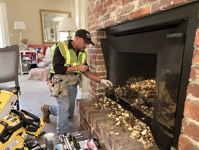 Safe screening installation by Beaumont Chimney Sweep in Beaumont, CA