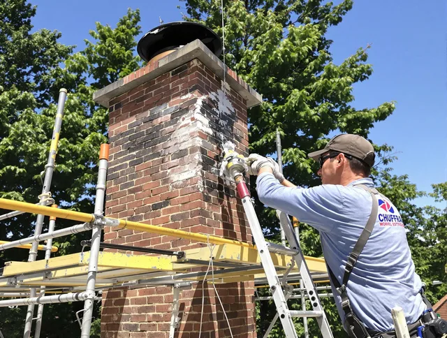 Structural chimney repair by Beaumont Chimney Sweep in Beaumont, CA