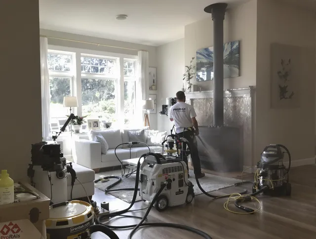 Soot removal service by Beaumont Chimney Sweep for a fireplace in Beaumont, CA